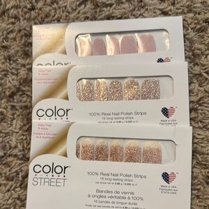 Color Street Nail Polish Strips Set